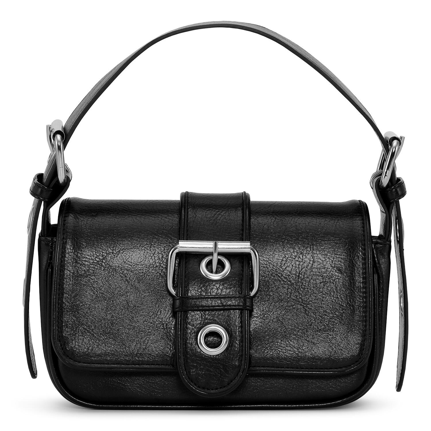 Buckle taske - sort